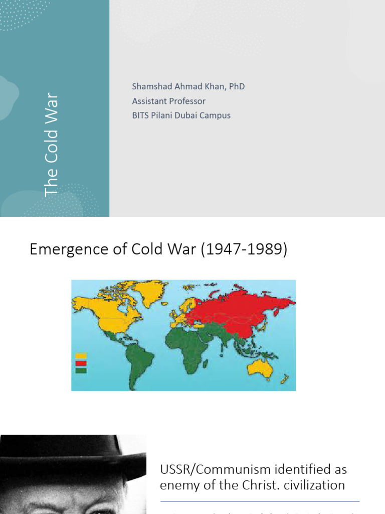 The Cold War | PDF | Cold War | Nuclear Proliferation