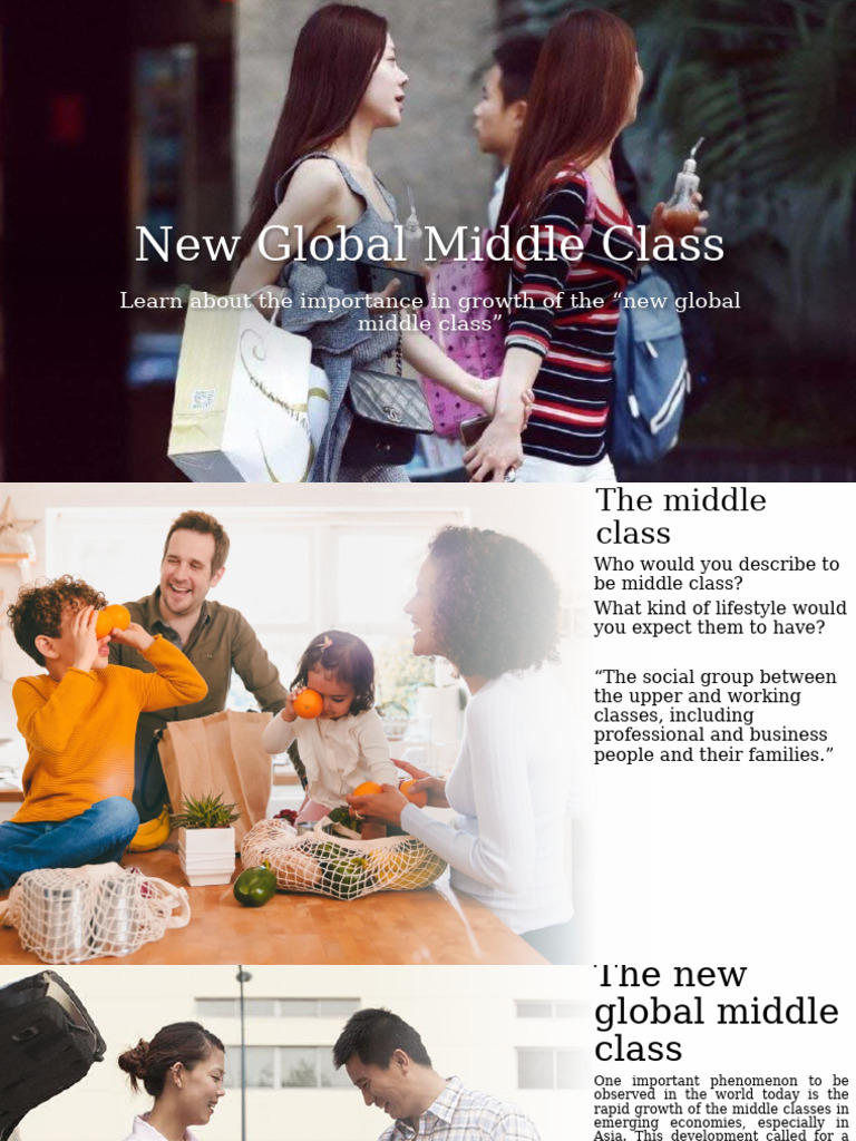 Growth of the New Global Middle Class | PDF | Middle Class | Economies