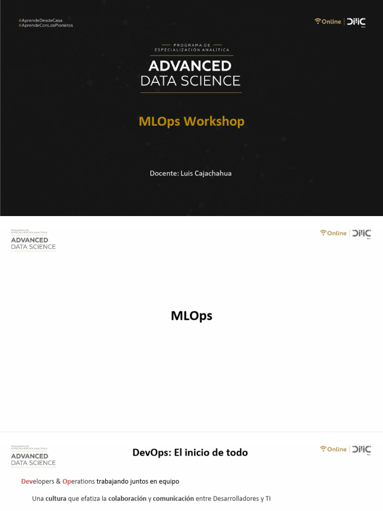 MLOps Workshop | PDF | Pruebas de software | Software