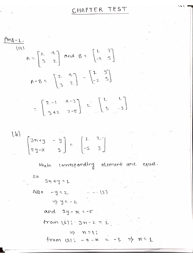 6 Chapter Test | PDF