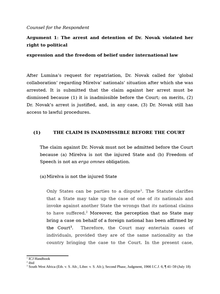 Freedom of Speech Respondent | PDF | Human Rights | Government