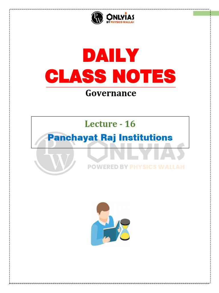 History and Challenges of Panchayat Raj | PDF | Government | Government ...