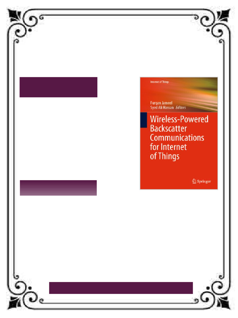 Wireless-Powered Backscatter Communications for Internet of Things ...