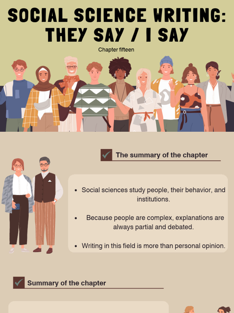 Social Group Education Presentation in Colorful Illustrated Style PDF ...