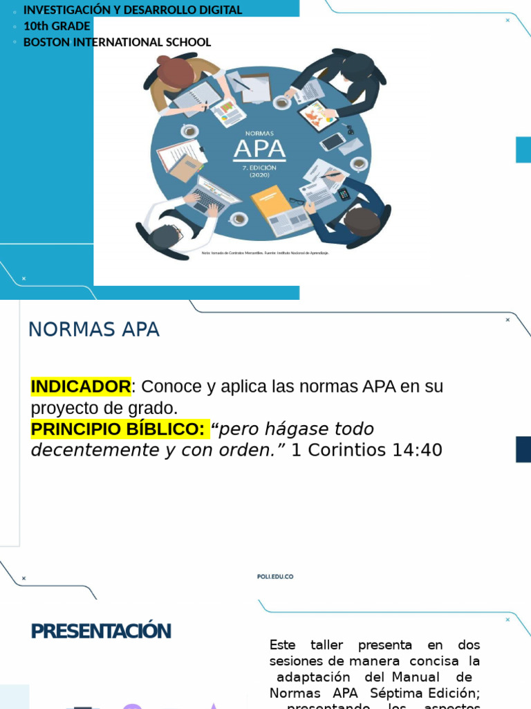 Guía Taller Normas APA (1) | PDF | Citación | Estilo apa
