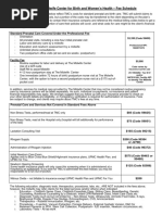 Maternity Billing Guidelines and Codes | PDF | Childbirth | Postpartum ...