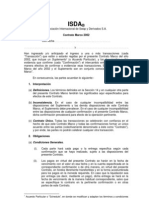 2002 ISDA Master Agreement Español