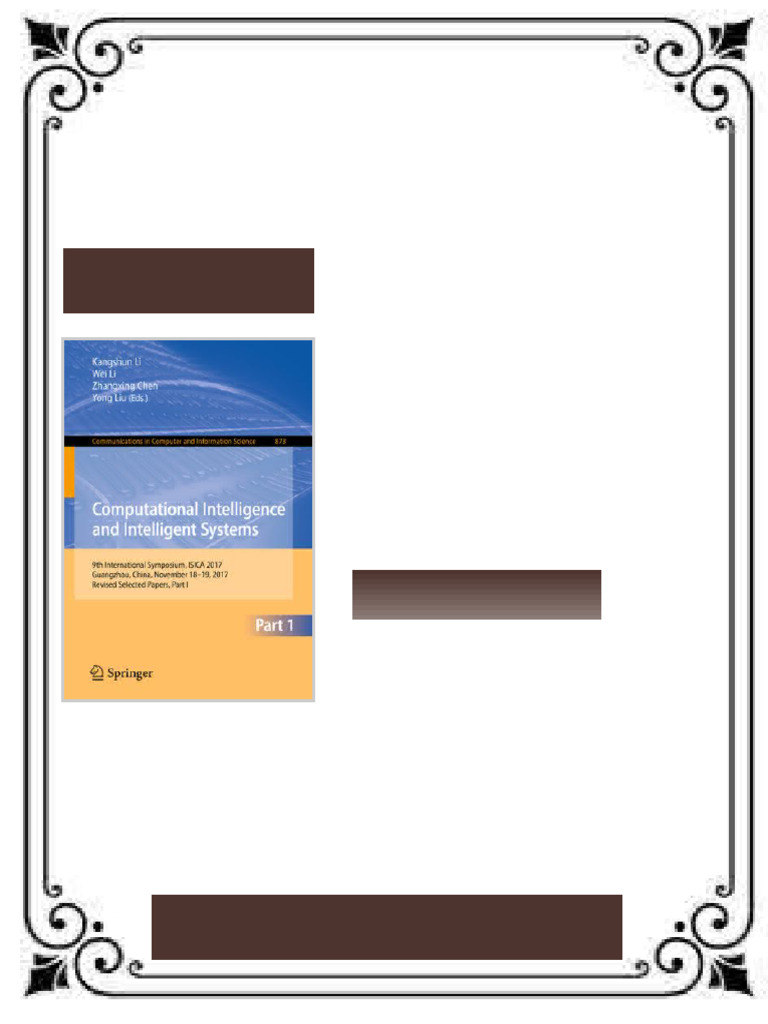 Computational Intelligence and Intelligent Systems Kangshun Li eBook ...