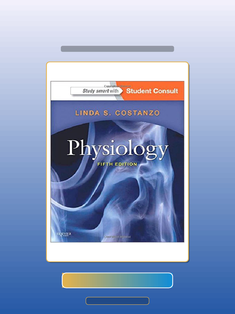 Test Bank for Physiology 5th Costanzo Physiology | PDF | Multiple Choice