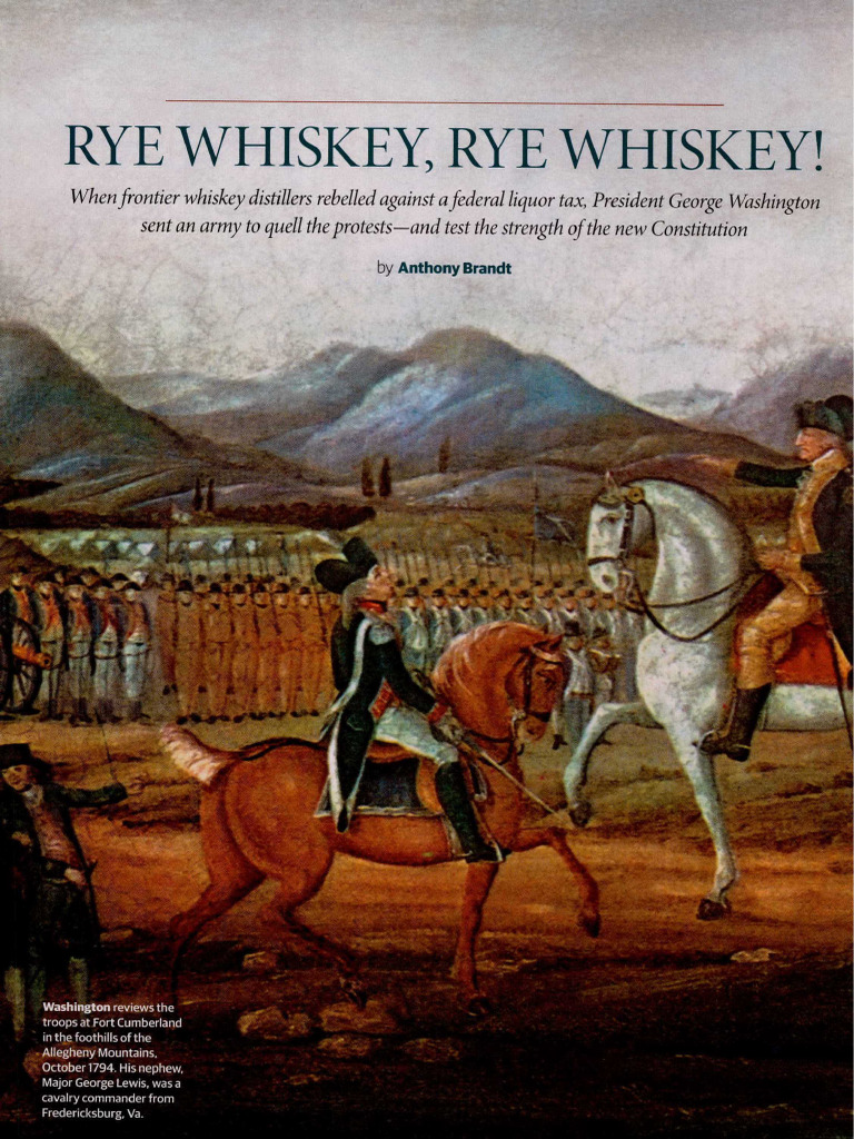 The Whiskey Rebellion Explained | PDF | Whisky | Separation Processes