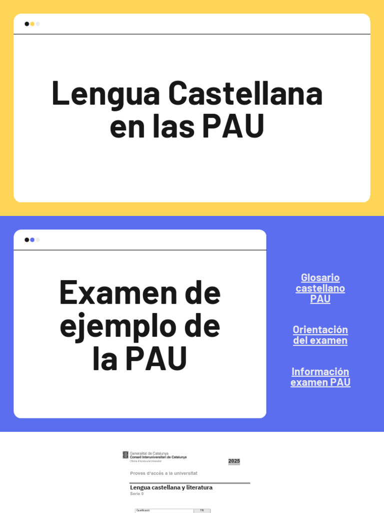 La Expresión Escrita en La PAU PDF | PDF | Oración (Lingüística) | Sintaxis