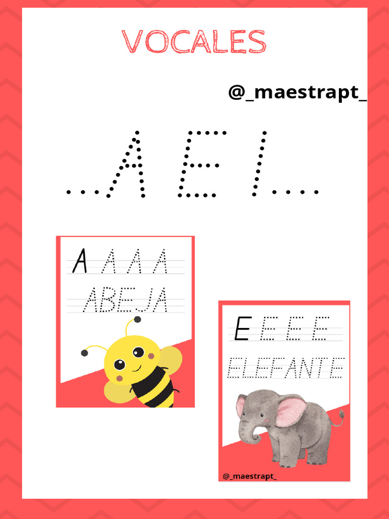 Spanish Vowel Practice Activities | PDF