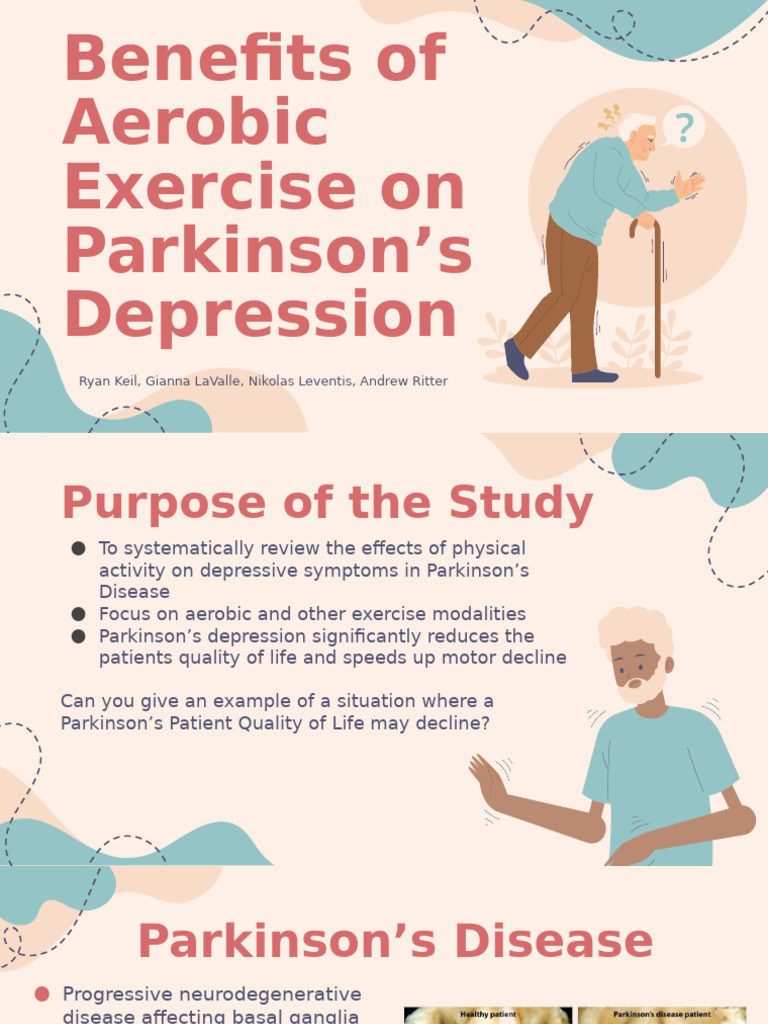 Parkinsons Presentation, Benefit of Aerobic Exercise | PDF | Parkinson ...