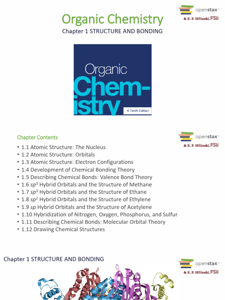 Organic Chemistry: Structure & Bonding | PDF | Chemical Bond ...