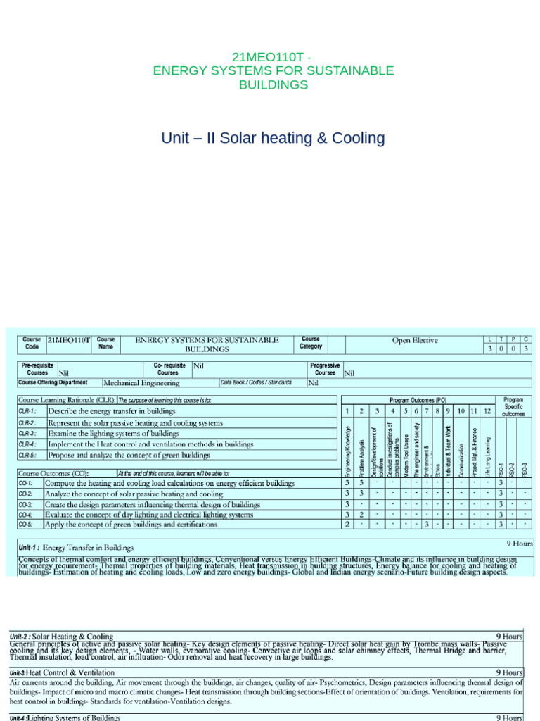 Active vs Passive Solar Systems Guide | PDF | Building Insulation ...