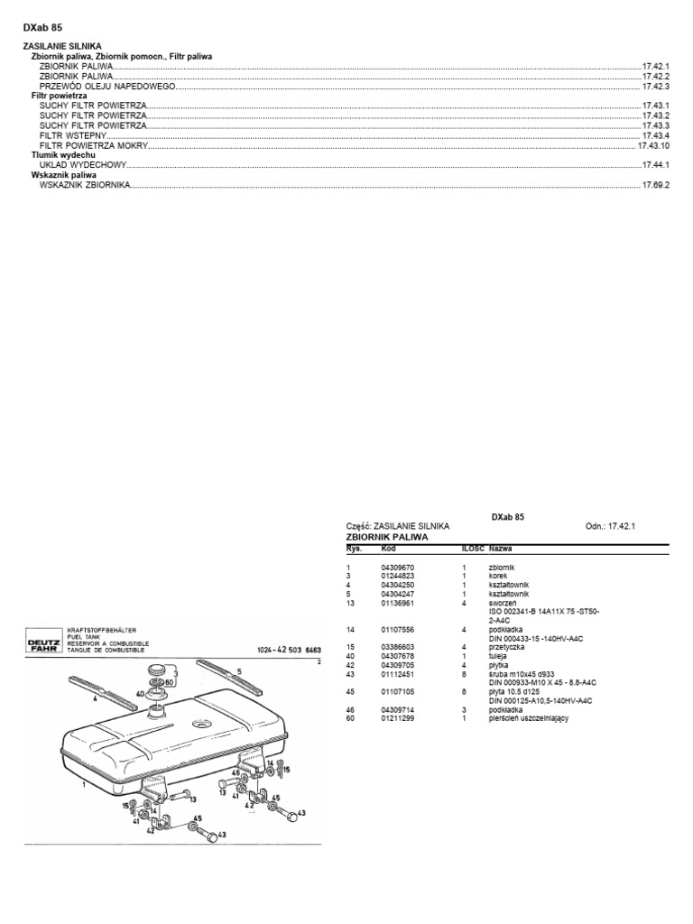 ZASILANIE SILNIKA dx85 | PDF