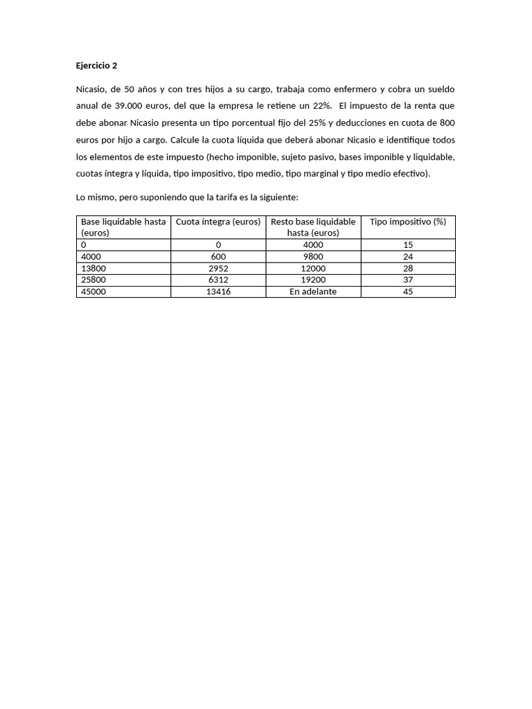Ejercicio 2 | PDF