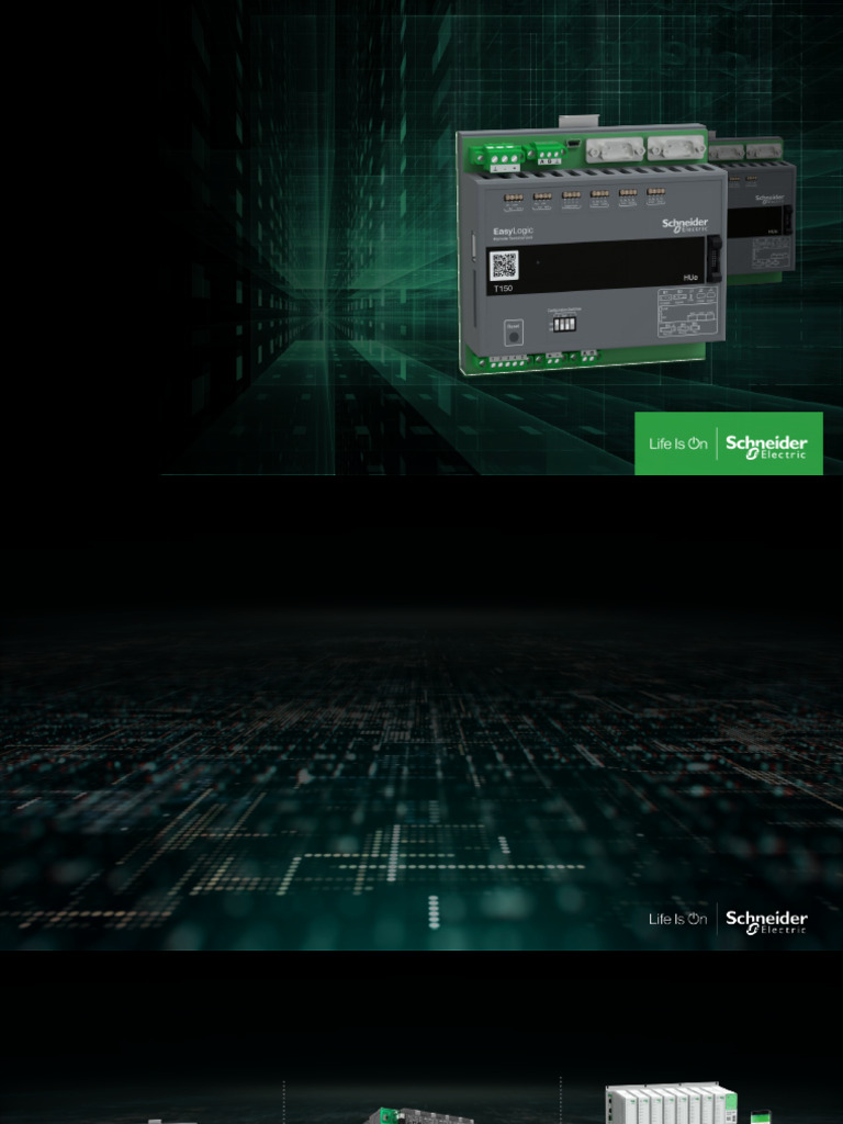 EasyLogic T150: Flexible RTU Solutions | PDF | Scada | Programmable ...