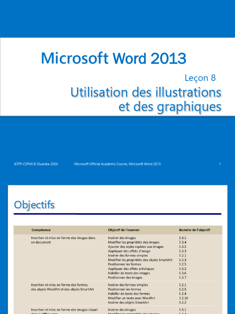 Word 2013 Lesson 08 S | PDF | Microsoft Word | Microsoft