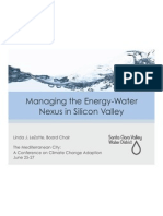 Managing The Energy-Water Nexus in Silicon Valley