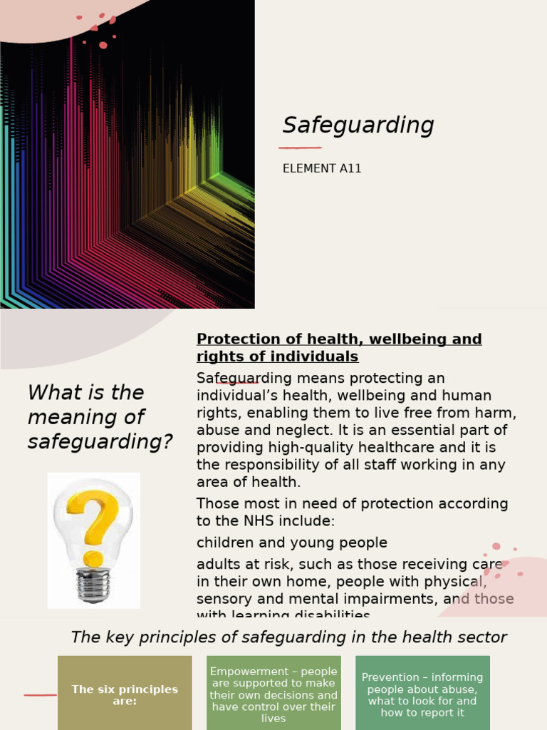 Understanding Safeguarding in Healthcare | PDF | Social Policy | Social ...