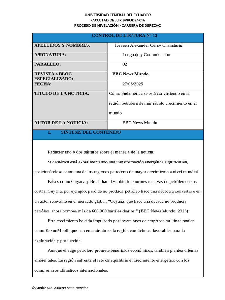 Sudamérica: Auge Petrolero y Retos Ambientales | PDF | Petróleo ...