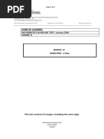 Grade 8 Term 1 Maths Test 2023 | PDF | Mathematics | Arithmetic