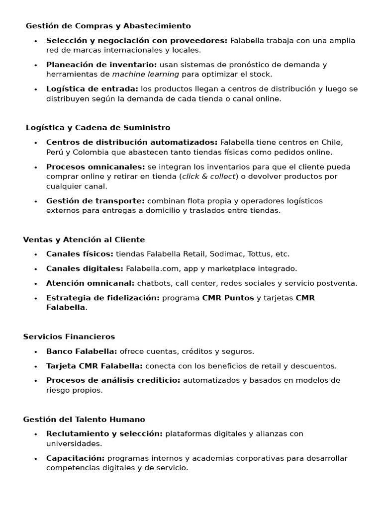 Expereciencia Gestión de Compras y Abastecimiento | PDF | Logística ...