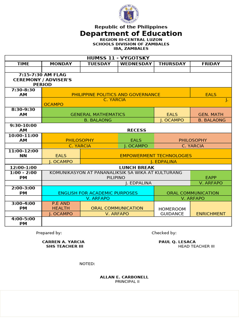 2023 Class Program | PDF