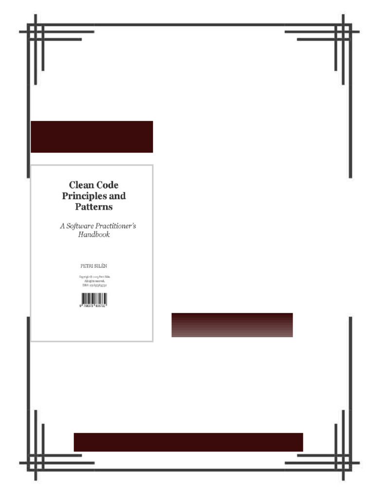 Clean Code Principles And Patterns : A Software Practitioner's Handbook ...