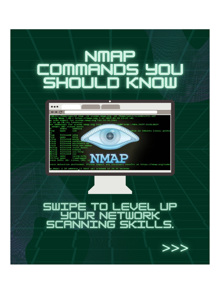 NMAP Commands You Should Know | PDF