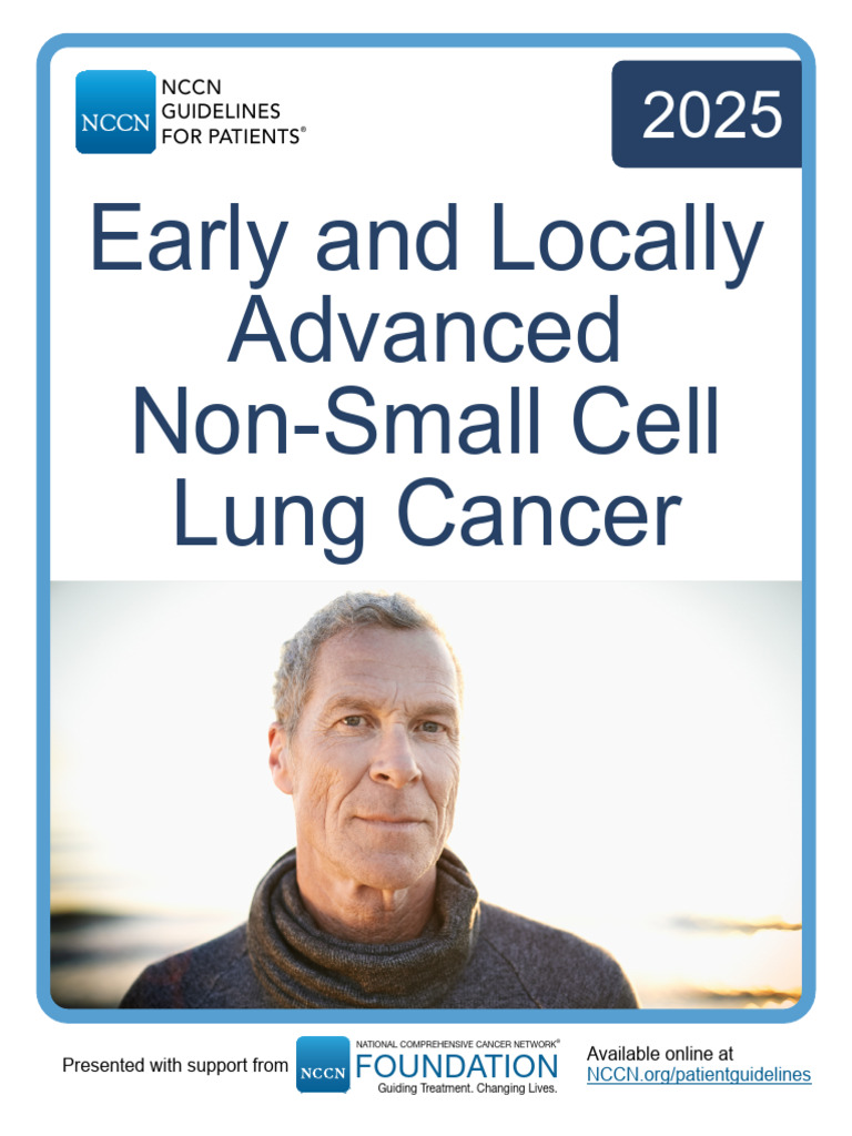 NCCN Patient Guidelines: NSCLC 2025 | PDF | Lung Cancer | Cancer