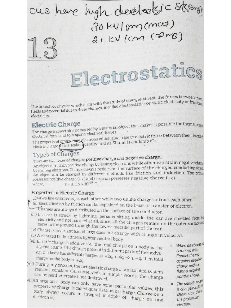 Electrostatic | PDF