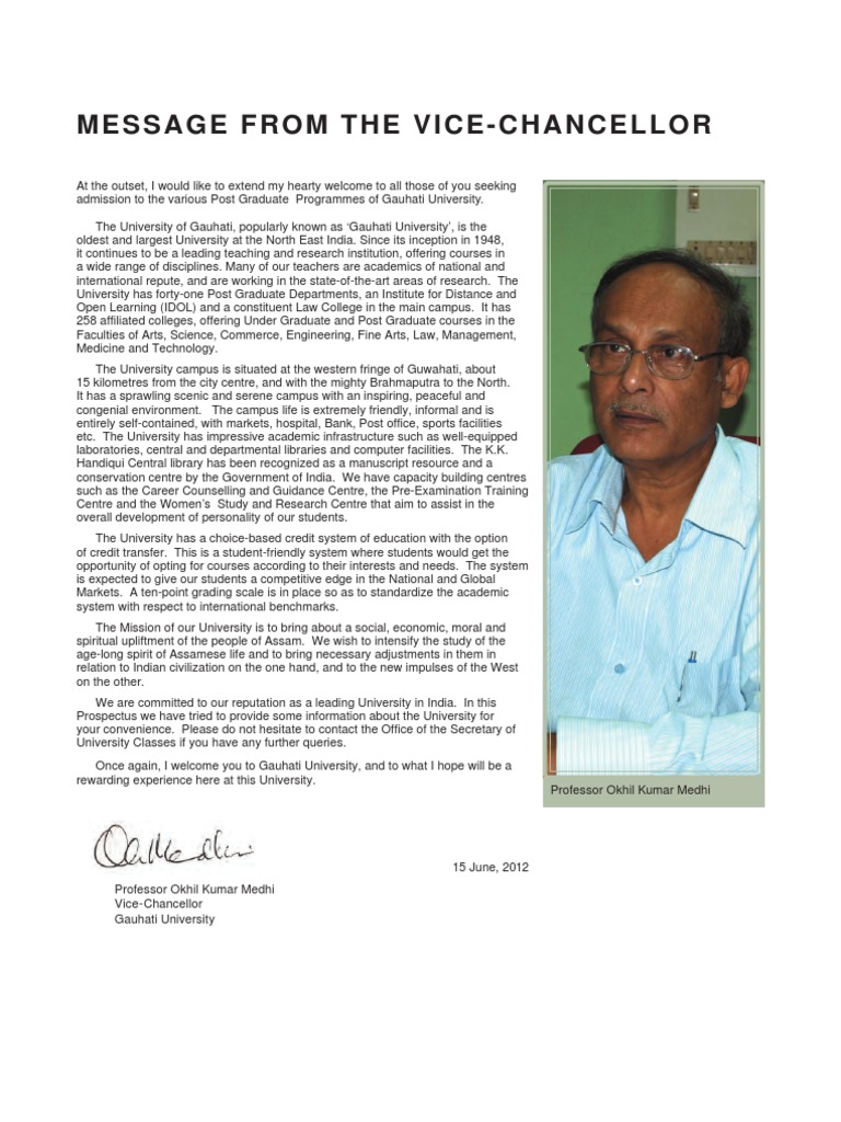 Prospectus GU | PDF | University And College Admission | Postgraduate