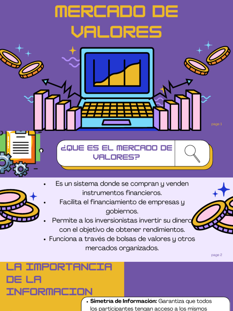 Mercado de Valores - Grupo 6 | PDF | Compartir (Finanzas) | Bolsa de ...