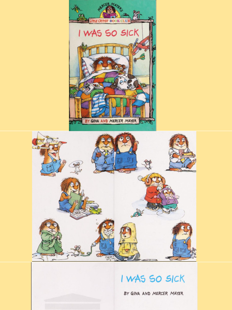 i Was So Sick - Children Book | PDF