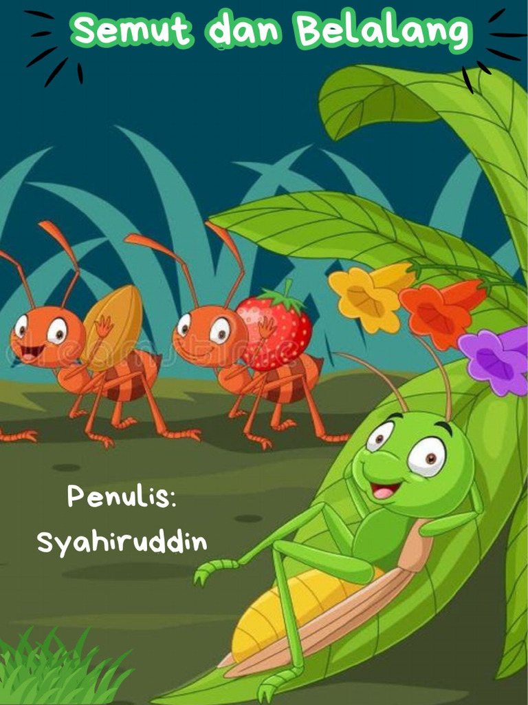 Fabel Semut dan Belalang: Pelajaran Hidup | PDF