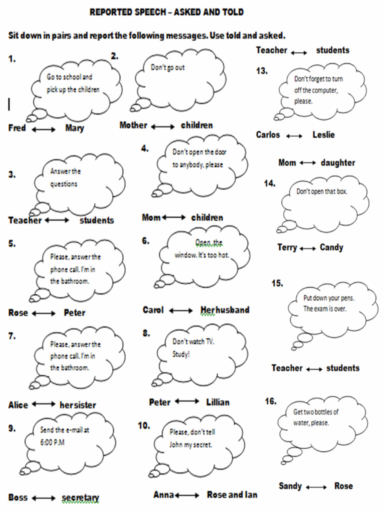 Hand Out Asked Told | PDF
