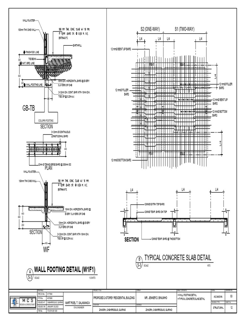 S-3 | PDF | Structural Engineering | Building Engineering