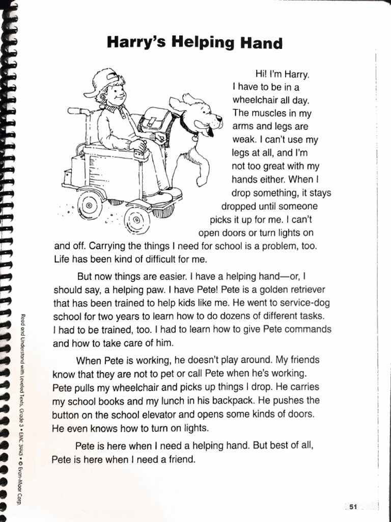 8.1 Harry's Helping Hand | PDF
