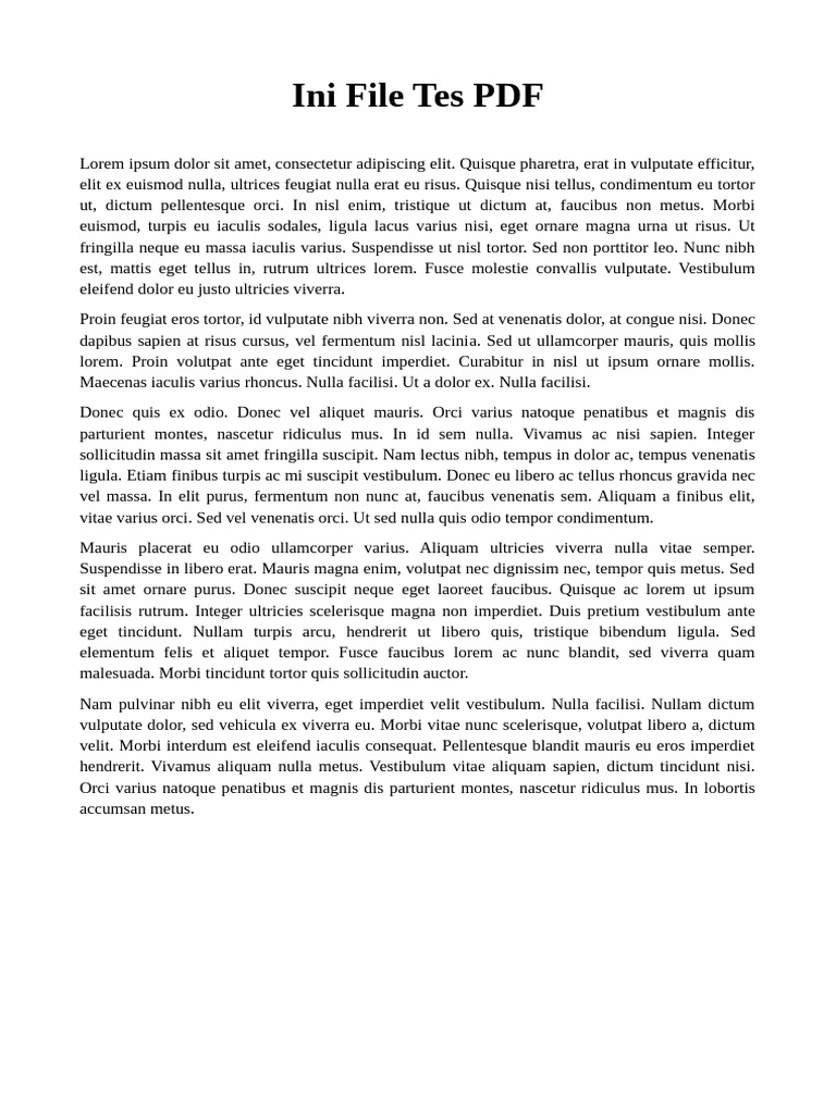 File PDF Untuk Testing | PDF