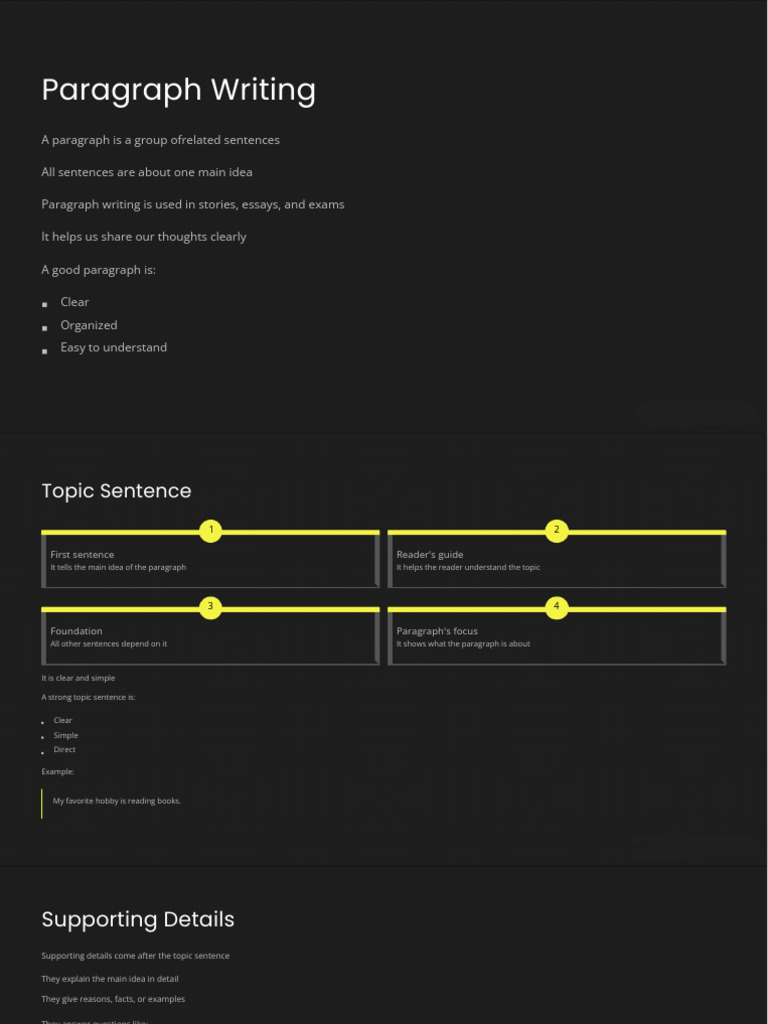 Effective Paragraph Writing Guide | PDF