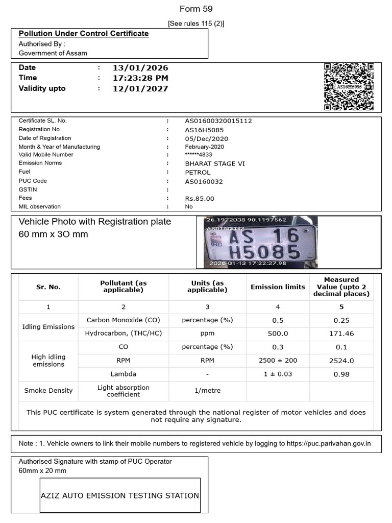 5085-1 | PDF | Exhaust Gas | Human Impact On The Environment