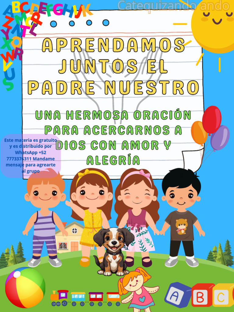 Aprende el Padre Nuestro con Amor | PDF | orador del Señor | Oración