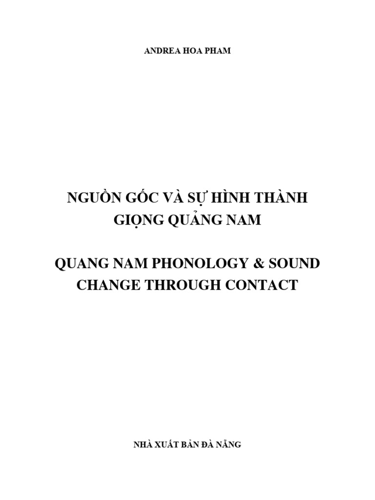 Nguo N Go C Hi NH Tha NH Gio NG Qua NG N | PDF