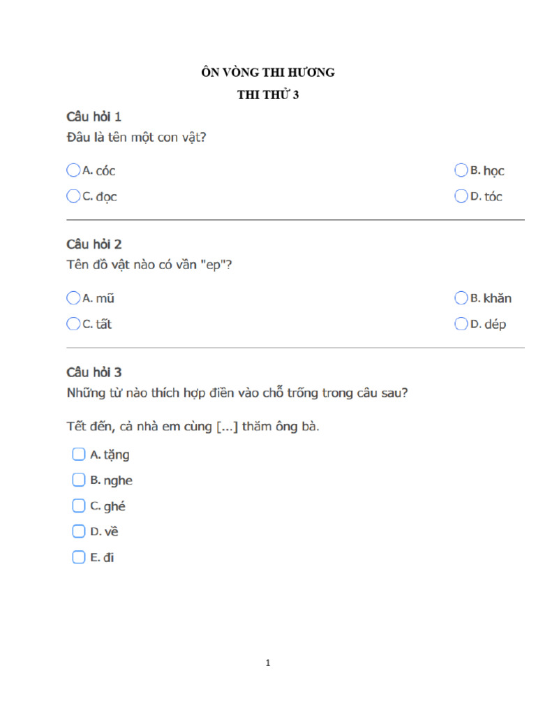 Thi TH 3 | PDF