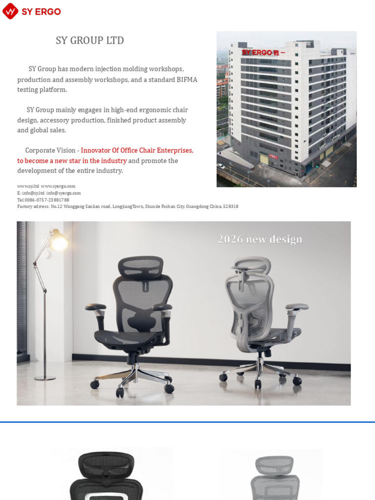 High-End Ergonomic Office Chairs | PDF