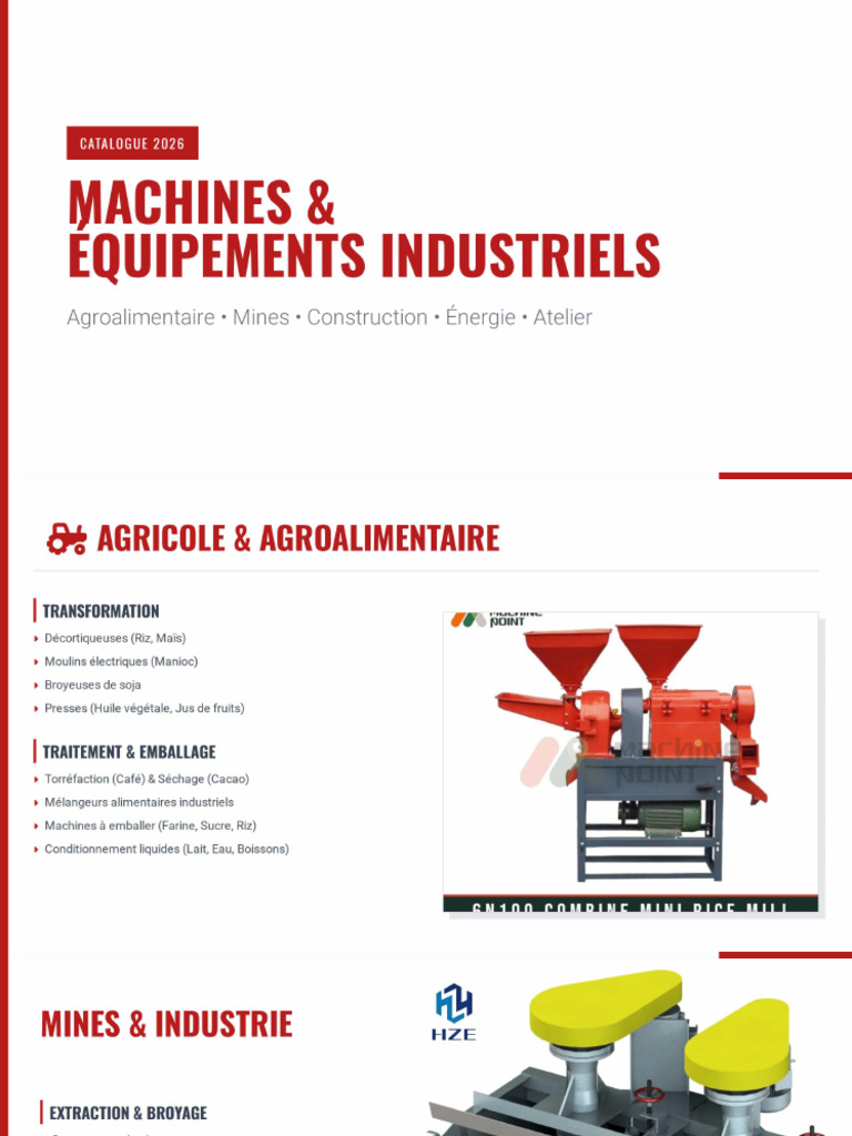 Catalogue Machines GAL | PDF