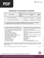 Apollo Hospital Delivery Package Costs | PDF | Childbirth | Obstetrics