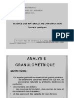 Analyse Granulometrique